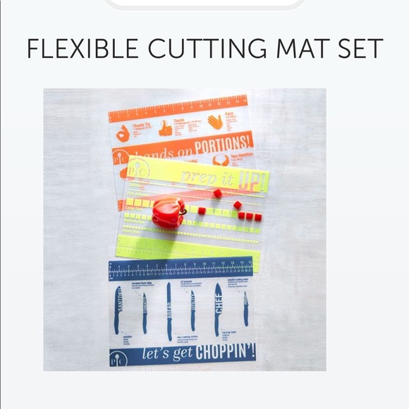 Pampered Chef Other - NEW 3 set of pampered chef cutting mats - dishwasher safe